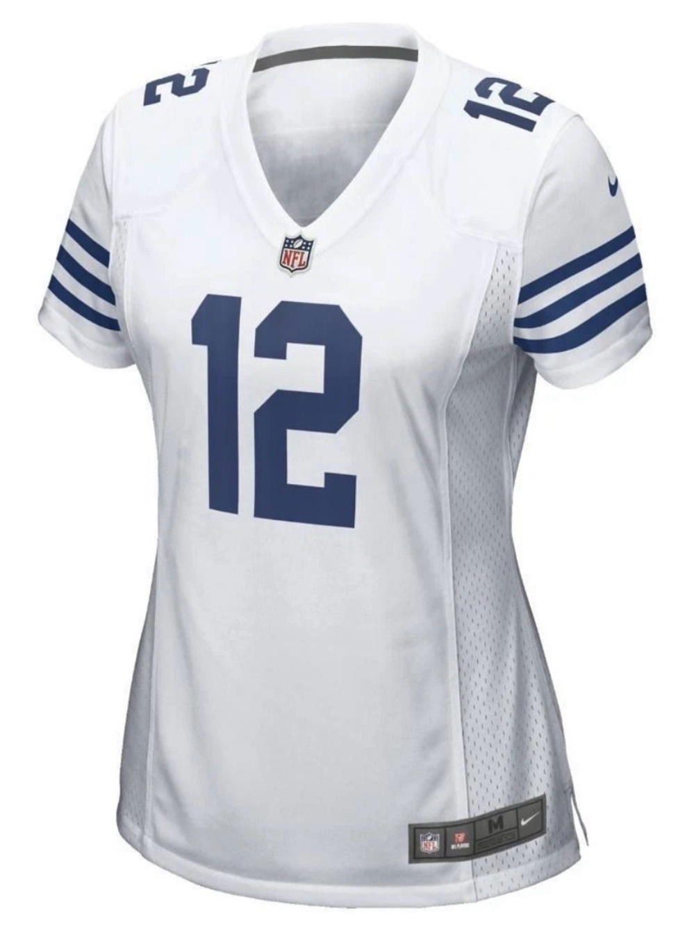NWT Andrew Luck Indianapolis Colts Nike On Field Jersey White Size M